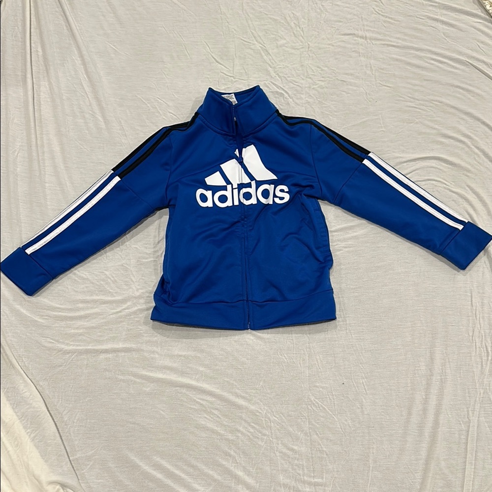 Adidas Royal Blue Zip-Up Jacket